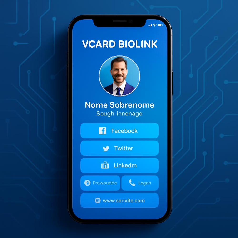 Cartão VCard Biolink